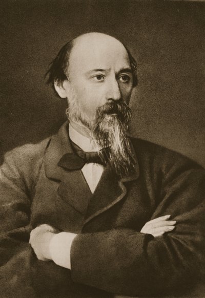 Nikolai Nekrasov von Ivan Nikolaevich Kramskoy